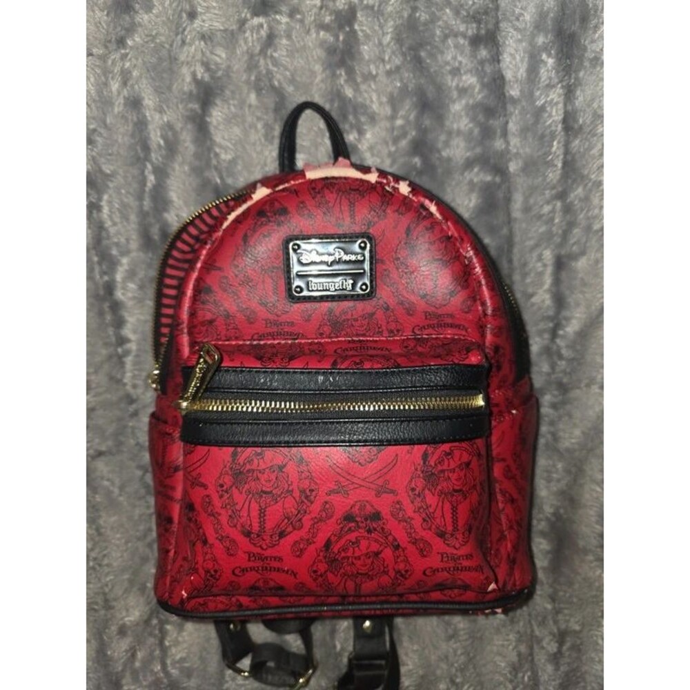 Loungefly Disney parks pirates of the Caribbean mini backpack bookbag purse bag